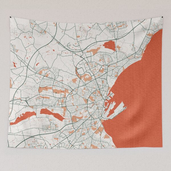 Item preview, Aarhus City Map of Denmark - Bohemian designed and sold by deMAP.