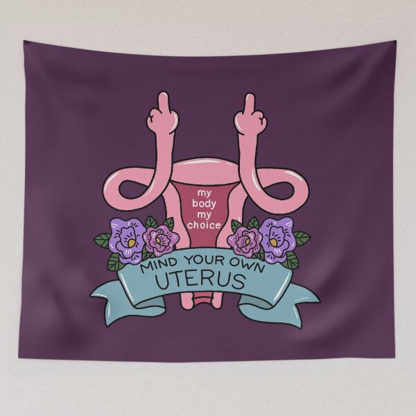 Item preview, Uterus - Pro-Choice designed and sold by ValentinaHramov.