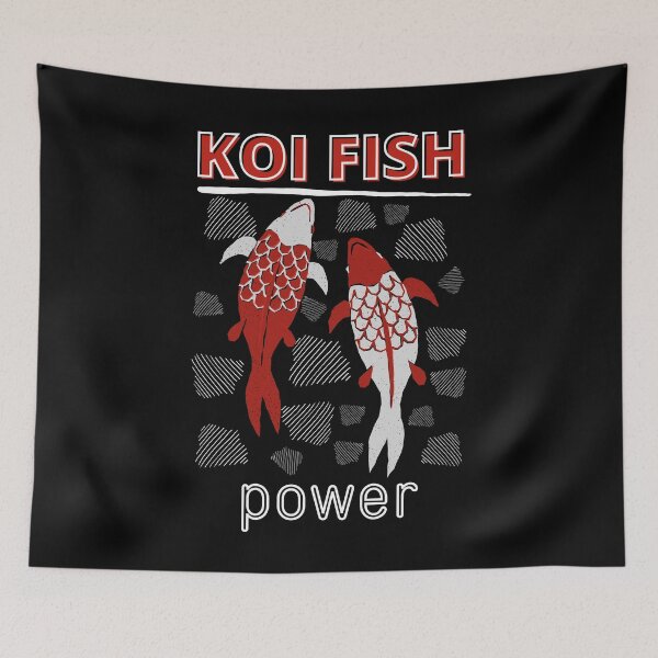 Item preview, Chinese Lucky Koi Fish Feng Shui Power designed and sold by FengShuiLounge.