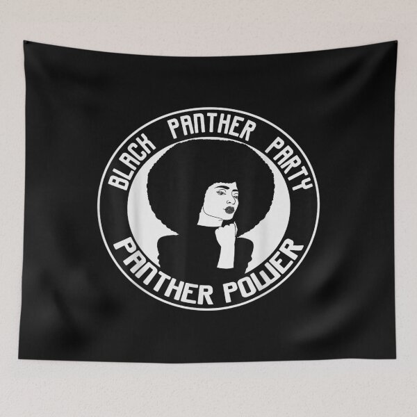 Item preview, Black History Panther Party Logo Afro Hair Gift designed and sold by BrianLangley2.