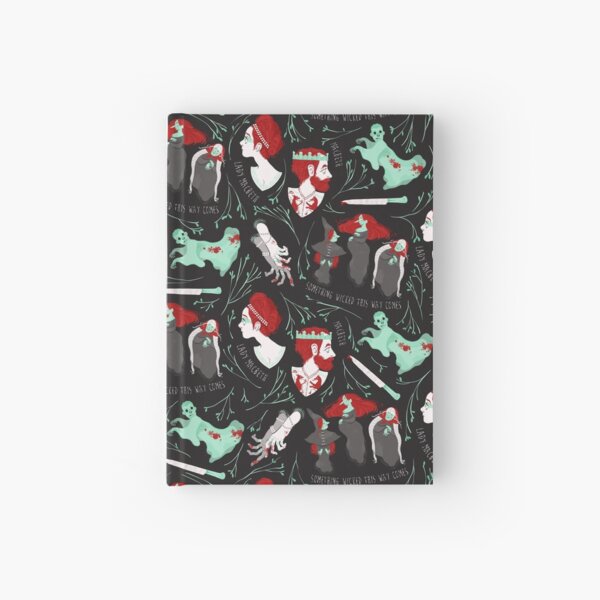 Shakespearean pattern - Macbeth Hardcover Journal