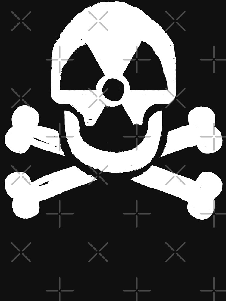Thumbnail 7 of 7, Classic T-Shirt, Radioactive Skull (Reversed) designed and sold by Jarren Nylund.