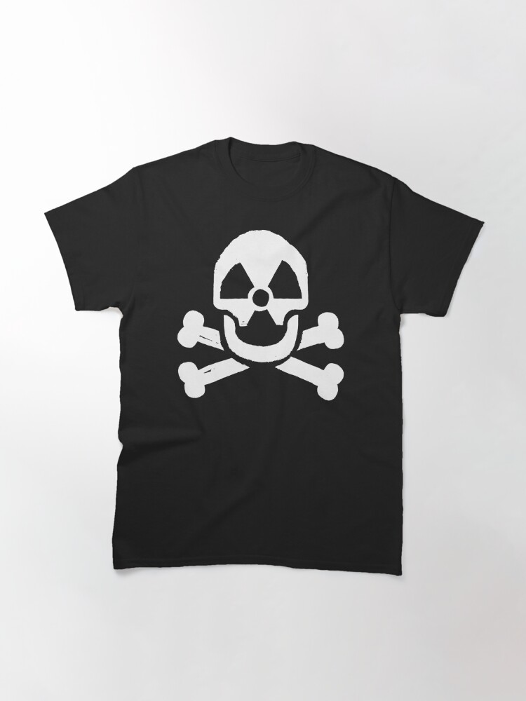 Thumbnail 2 of 7, Classic T-Shirt, Radioactive Skull (Reversed) designed and sold by Jarren Nylund.