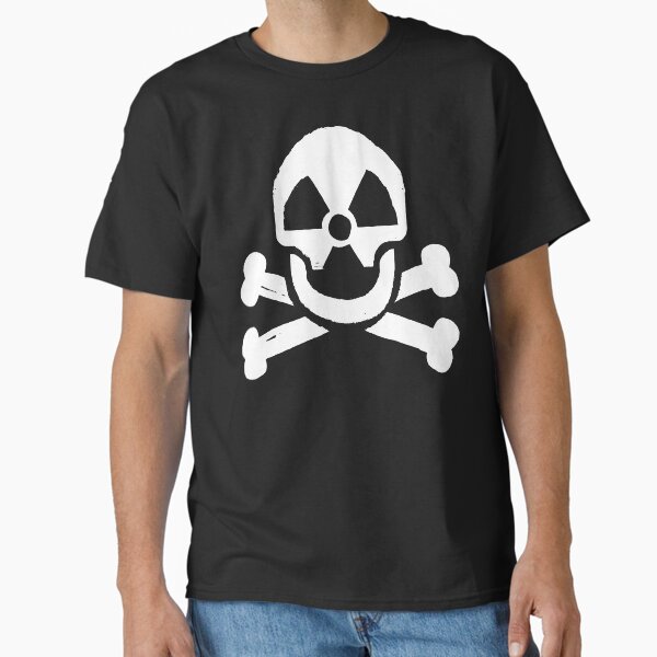 Radioactive Skull (Reversed) Classic T-Shirt
