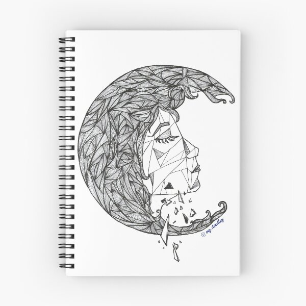 Item preview, Geometric | Lines | Moon • 月 designed and sold by mydoodley.