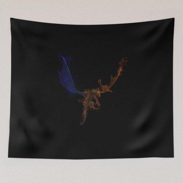 Item preview, Dragon on fire art designed and sold by DopeDesign111.