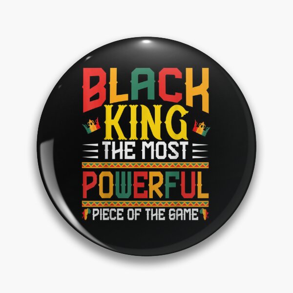 Item preview, Black King The Most Powerful Piece in The Game Men Boy designed and sold by BrianLangley2.