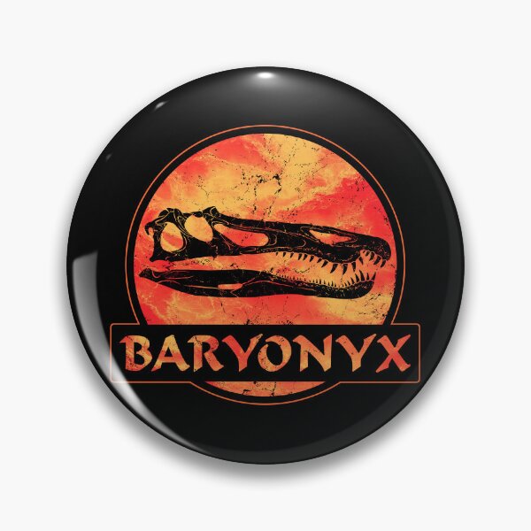 Item preview, Baryonyx fossil skull designed and sold by NicGrayGraphic.