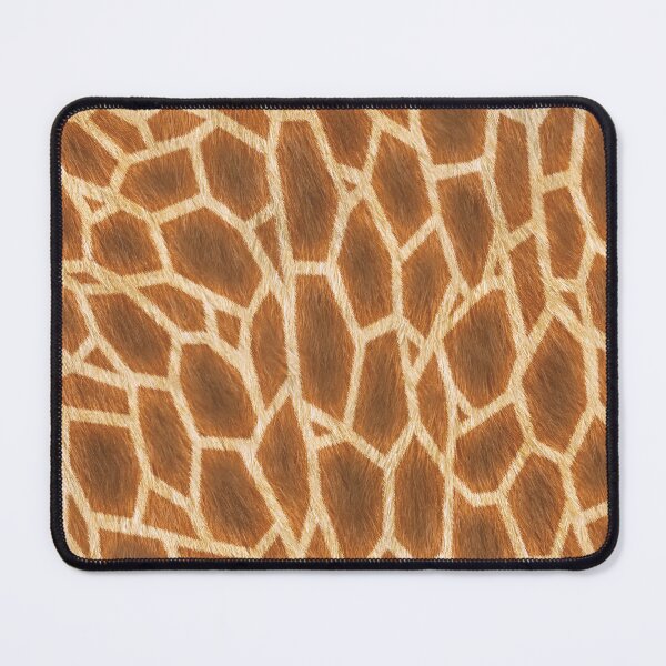 Item preview, Giraffe animal print "fluffy" pattern designed and sold by FabsDesign.