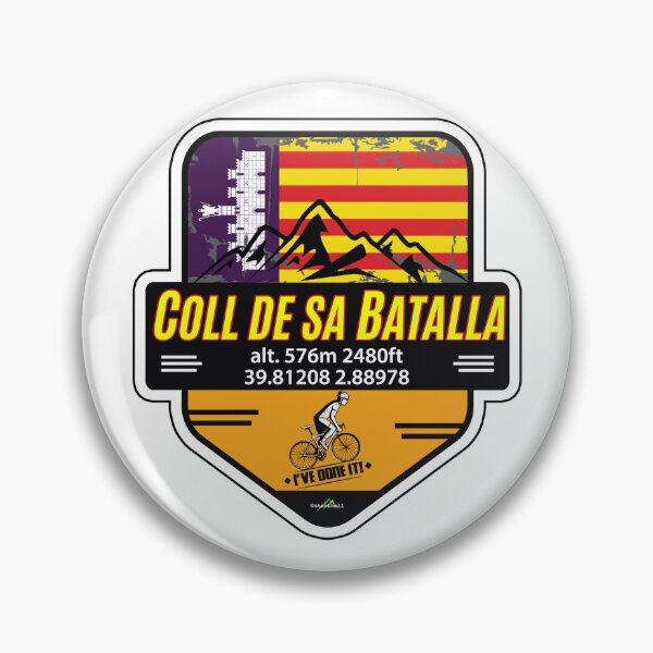 Item preview, Coll de sa Batalla Mallorca Spain Ive Done It! Cycling Sticker T-Shirt 01 designed and sold by OuterShellUK.