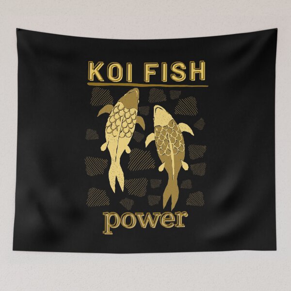 Item preview, Chinese Lucky Koi Fish Feng Shui Golden designed and sold by FengShuiLounge.