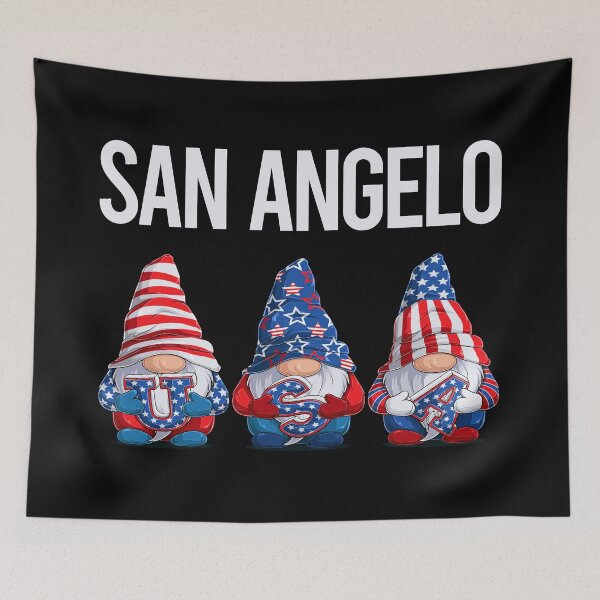 Item preview, Happy USA Gnomes San Angelo designed and sold by xaviajames9.