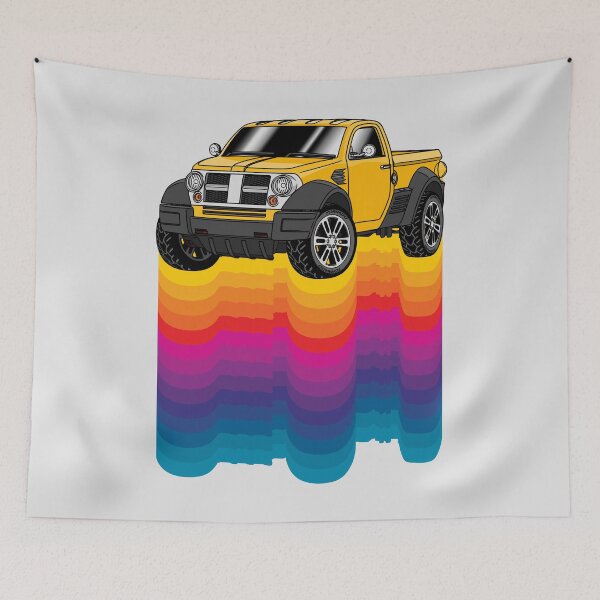 Item preview, Retro Style Pickup Truck designed and sold by JDM Guyvit.