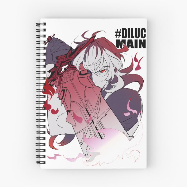 Item preview, Diluc Main designed and sold by mrk1pk.