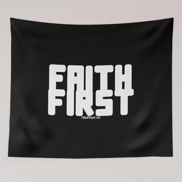 Item preview, FAITH FIRST  PHILIPPIANS 4:13 designed and sold by CRINGEWORTHY TEES.