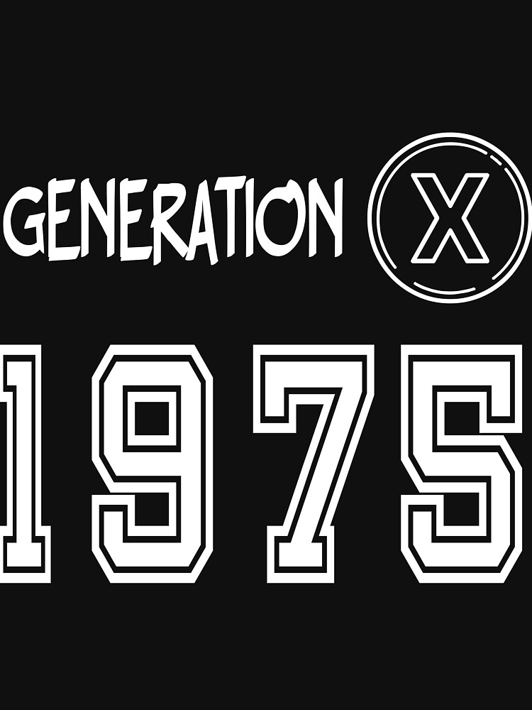 "Generation X 1975" Tshirt for Sale by dionusosvogue Redbubble woodstock generation t