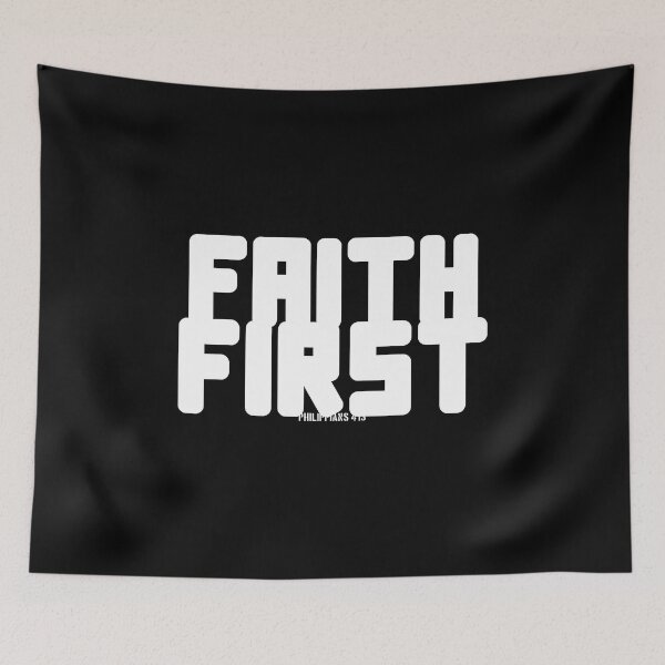 Item preview, FAITH FIRST  PHILIPPIANS 4:13 designed and sold by CRINGEWORTHY TEES.