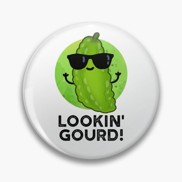 Item preview, Looking Gourd Cute Cool Veggie Pun designed and sold by punnybone.