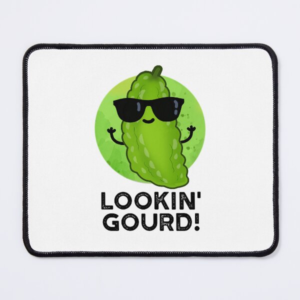 Item preview, Looking Gourd Cute Cool Veggie Pun designed and sold by punnybone.