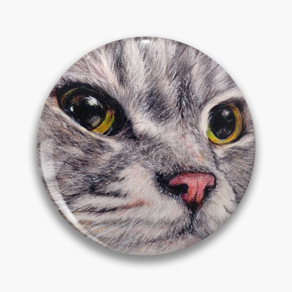 Item preview, British Longhair Cat beautiful face designed and sold by Shirley Li.