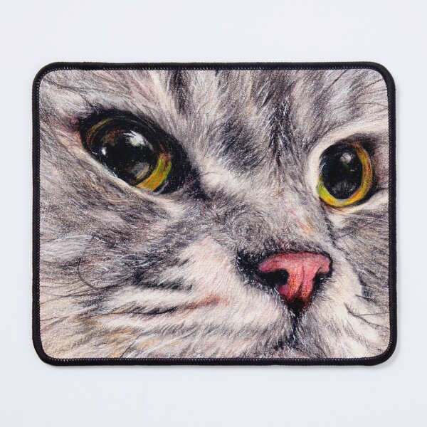 Item preview, British Longhair Cat beautiful face designed and sold by Shirley Li.