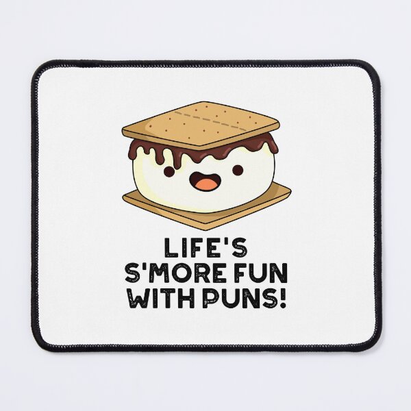 Item preview, Life Smore Fun With Puns Funny Food Puns  designed and sold by punnybone.