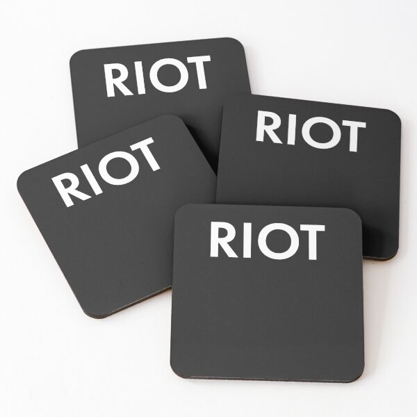 Item preview, RIOT white E designed and sold by pichonchpasion.