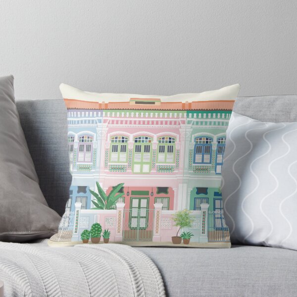 Item preview, Peranakan Shophouses in Singapore designed and sold by Tulipions.