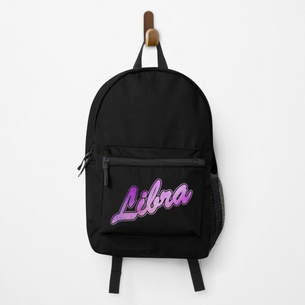 Item preview, LIBRA Zodiak Sign Brush Script (purple/pink) designed and sold by JennieCarolina.