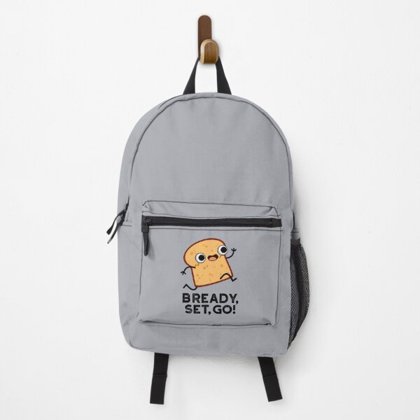 Item preview, Bready Set Go Funny Bread Puns  designed and sold by punnybone.
