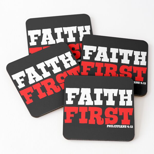 Item preview, FAITH FIRST  PHILIPPIANS 4:13 designed and sold by CRINGEWORTHY TEES.