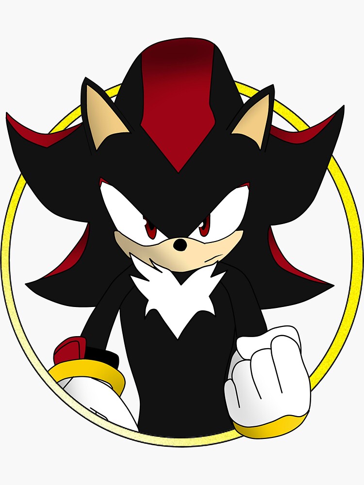 Shadow The Hedgehog Stickers for Sale