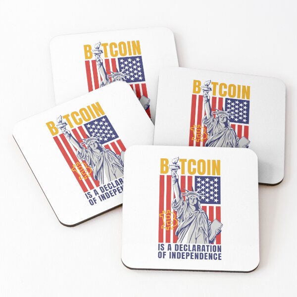 Item preview, Bitcoin is a Declaration of Independence designed and sold by CryptoBeings.