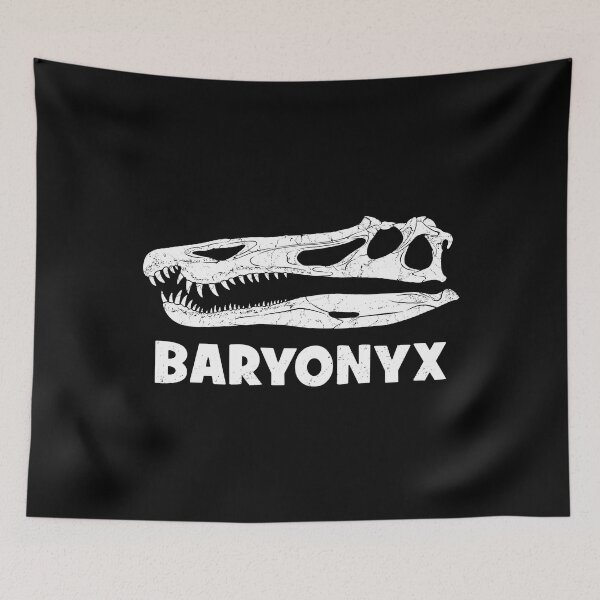 Artikelvorschau, Baryonyx Fossil Schädel entworfen und verkauft von NicGrayGraphic.