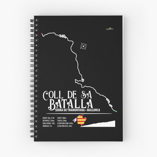 Item preview, Coll de sa Batalla Mallorca Spain Ma-2130 Trail Map Sticker T-Shirt 02 designed and sold by OuterShellUK.
