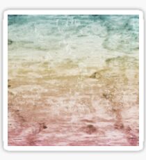 Grunge retro vintage wooden texture, vector background Sticker