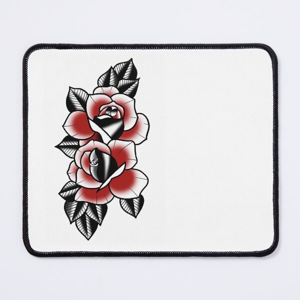 Item preview, Fkj tattoo flash red roses designed and sold by franckfkj.