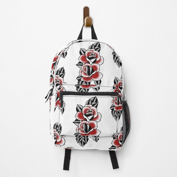 Item preview, Fkj tattoo flash red roses designed and sold by franckfkj.