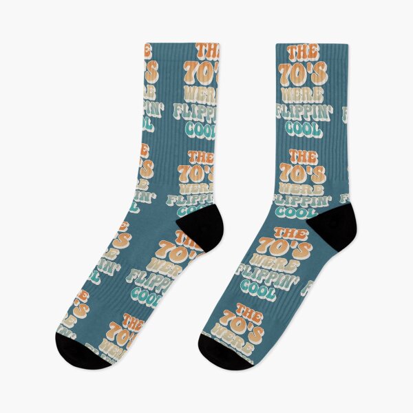 Item preview, Groovy The 70's Were Flippin' Cool, Ombre Pastel Retro Style Design designed and sold by TrulyEpoque.
