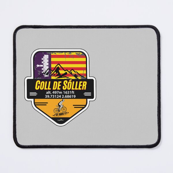 Item preview, Coll de Soller Mallorca Spain Ive Done It! Cycling Sticker T-Shirt 01 designed and sold by OuterShellUK.