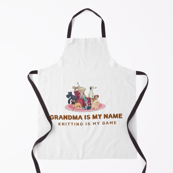 Item preview, Grandma Is My Name Knitting Is My Game 2 designed and sold by shalakacreats.