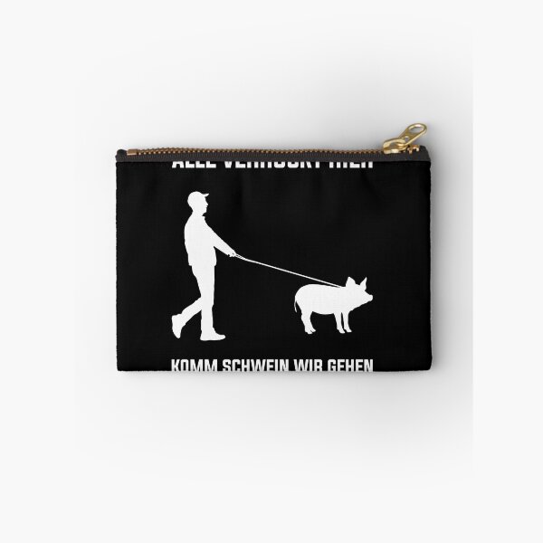 Item preview, Alle Verrückt Hier Komm Schwein Wir Gehen Lustiger Spruch designed and sold by Lenny Stahl.