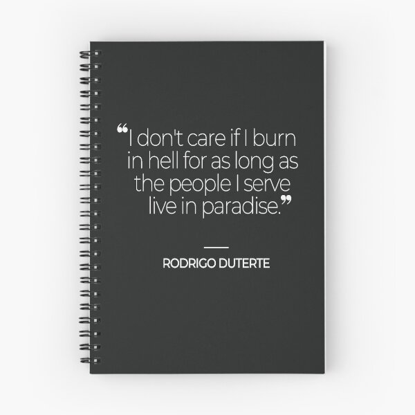 Item preview, Rodrigo Duterte Quotes designed and sold by TonsPOD.