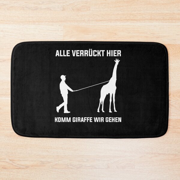 Item preview, Alle Verrückt Hier Komm Giraffe Wir Gehen Lustiger Spruch designed and sold by Lenny Stahl.