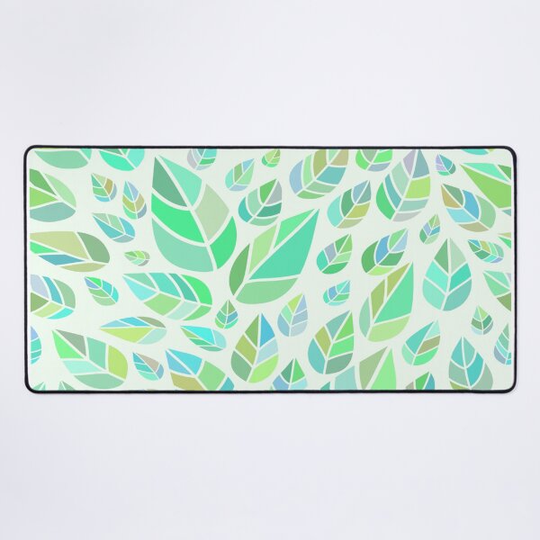 Item preview, Seamless pattern of stylized spring leaves designed and sold by leen12 Art Designs Prints.