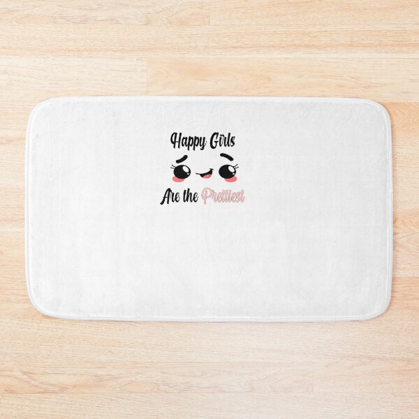 Item preview, Happy Girls Are the Prettiest designed and sold by FantasticBee.