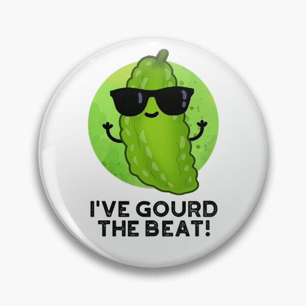 Item preview, I've Gourd The Beat Funny Veggie Puns  designed and sold by punnybone.