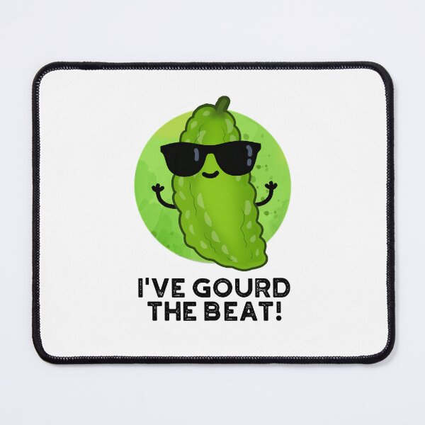 Item preview, I've Gourd The Beat Funny Veggie Puns  designed and sold by punnybone.