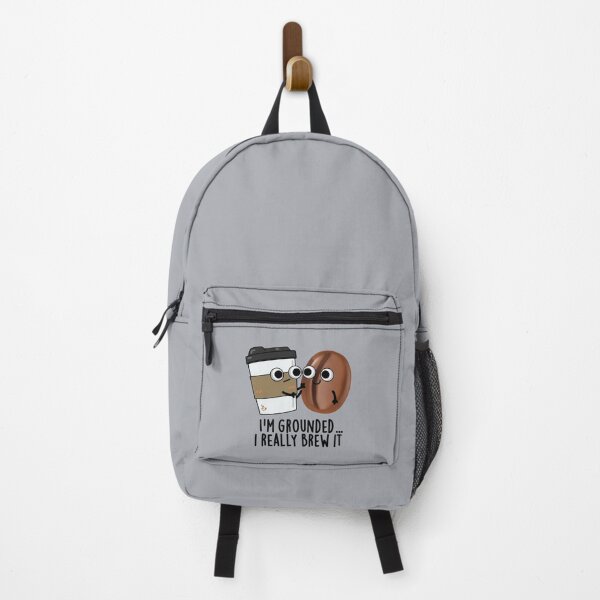 Item preview, I'm Grounded I Really Brew It Funny Coffee Puns designed and sold by punnybone.