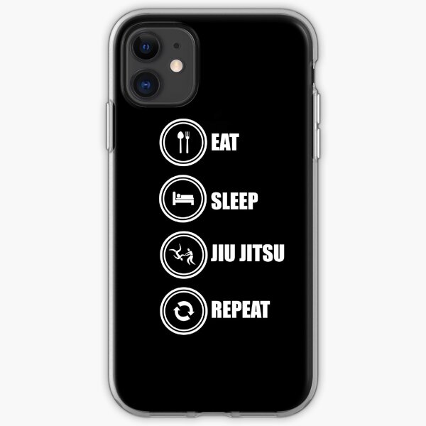 Eat Sleep Jiu Jitsu Repeat iPhone Soft Case